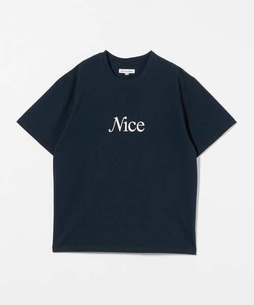 【NICE WEATHER】NICE T-SHIRT ロゴ Tシャツ 男女兼用 NICE WEATHER tシャツ 「NICE WEATHER」ロゴ Tシャツ メンズ