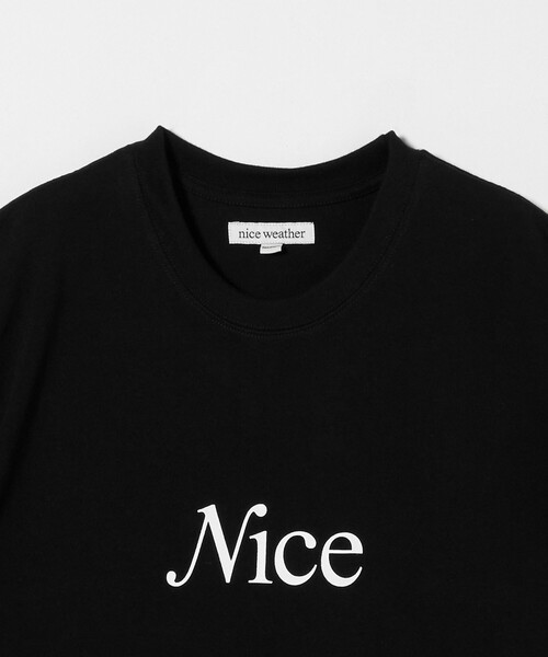 NICE WEATHER tシャツ 「NICE WEATHER」SIGNATURE Tシャツ