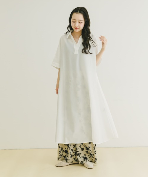 ITEMS URBANRESEARCH ワンピース サッカーストライプスキッパー