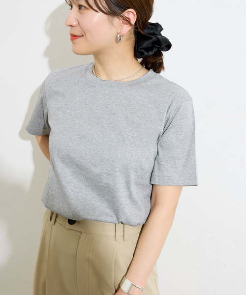 tシャツ 「追加2」汗ジミ防止ナノシアハーフスリーブT レディース JOURNAL STANDARD tシャツ 「追加2」汗ジミ防止ナノシアハーフ