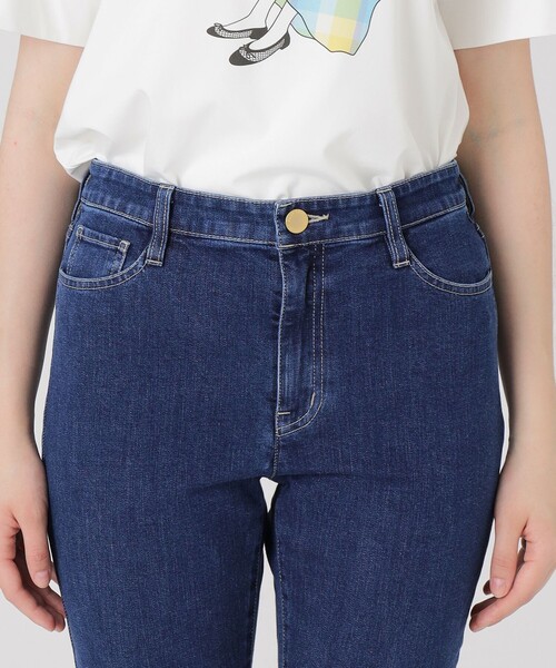 BLUE LABEL 黒 パンツ レディース デニム BLUE LABEL CRESTBRIDGE ジーンズ デニム デニムパンツ