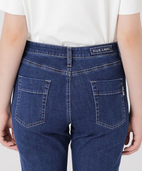 BLUE LABEL CREST BRIDGE ストレッチデニムスリムストレート BLUE LABEL CREST BRIDGE ストレッチデニムスリムストレート