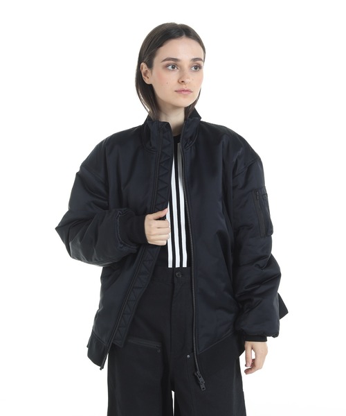 Y-3 ブルゾン アウター BOMBER JACKET レディース : ZOZOTOWN