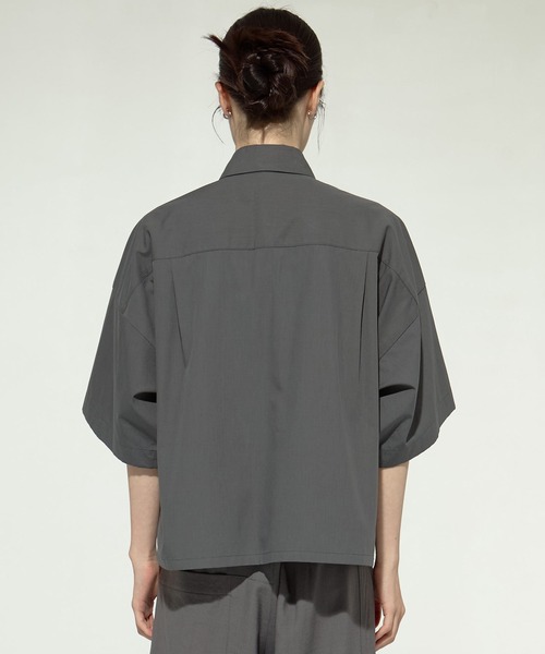 UJOH ブラウス シャツ 「UJOH/ウジョー」「STUDIOUS別注」Pocket
