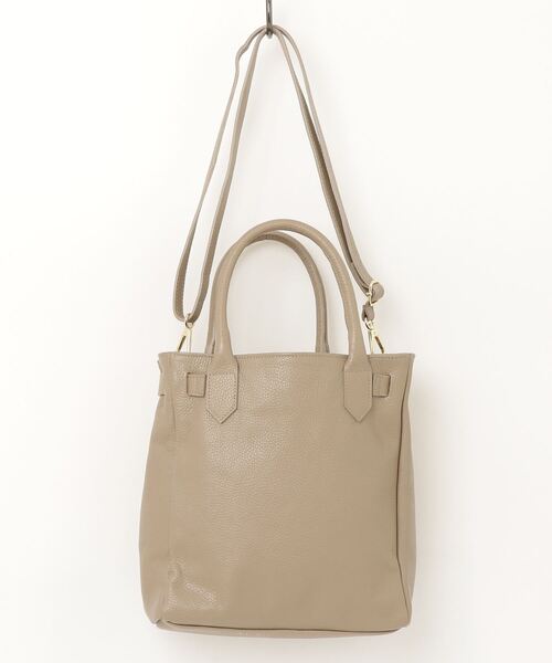 AULENTTI 「AULENTTI」 2WAYバッグ - ベージュ レディース