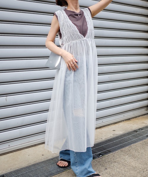ワンピース チュールレイヤードワンピース : ZOZOTOWN Yahoo!店