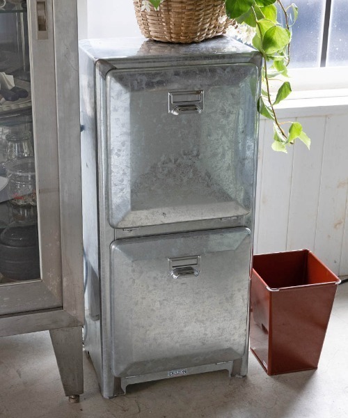 DULTON（ダルトン） ゴミ箱 ダストボックス TRASH CAN DOUBLE DECKER