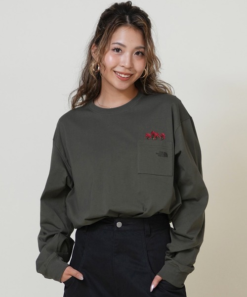 THE NORTH FACE tシャツ FACE/ザ・ノース・フェイス ポケット