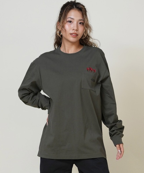 THE NORTH FACE tシャツ FACE/ザ・ノース・フェイス ポケット
