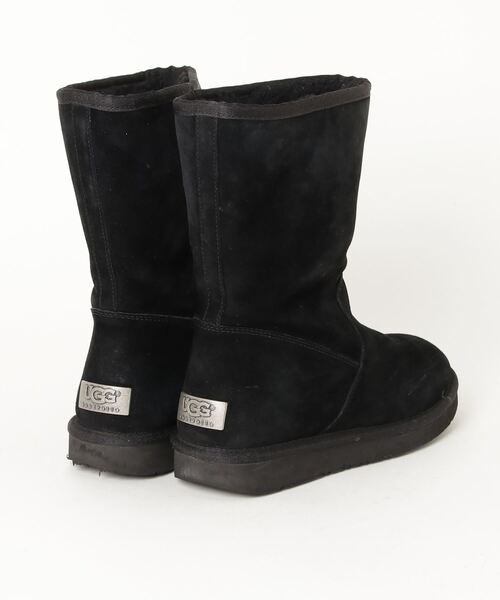 「UGG」 ムートンブーツ 24cm ブラック レディース_画像2