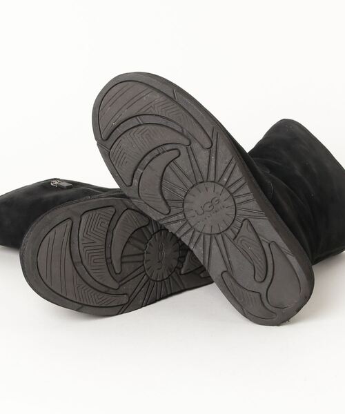 「UGG」 ムートンブーツ 24cm ブラック レディース_画像3