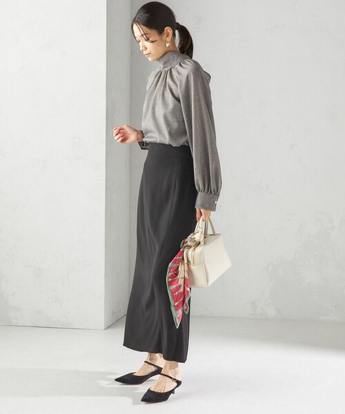 スカート バックサテンマーメイドスカート 手洗い可能〉アセテート混 バックサテン マーメイド スカート｜ SHIPS 公式 [シップス フォー ウィメン] 手洗い可能〉アセテート混 バックサテン マーメイド スカート 313250672