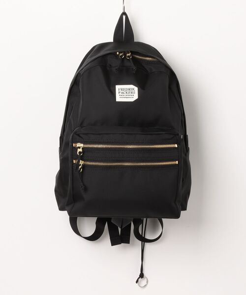 【未使用】FREDRIK PACKERS ブラックリュック 限定品 FREDRIK PACKERS 【ブラックのみ予約販売 8月下旬発送】FREDRIK
