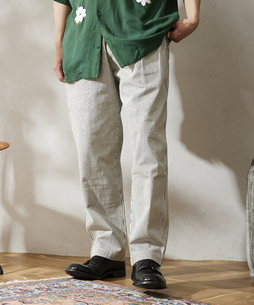 【未使用品】Relume Jeans ダブルニーベイカーパンツ ホワイトＬサイズ 未使用品】Relume Jeans ダブルニーベイカーパンツ ホワイトL