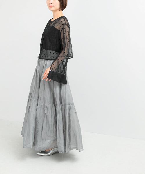【BLACK】シアーメッシュドットプルオーバー シアーメッシュドットプルオーバー レディース : ZOZOTOWN Yahoo!店