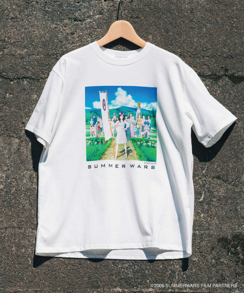サマーウォーズ Tシャツ アニメ映画ムービー 高品質 ヴィンテージ風 saint URBAN RESEARCH DOORS tシャツ アニメーション映画「サマー