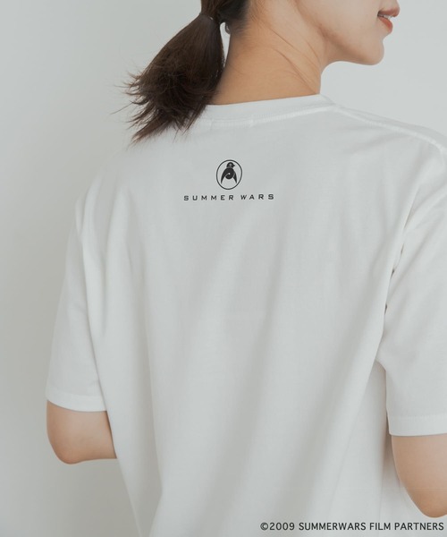 サマーウォーズ Tシャツ ホワイト アーバンリサーチ ドアーズ URBAN RESEARCH DOORS アニメーション映画