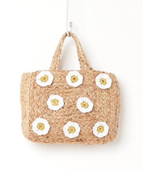 「flower」 かごバッグ FREE アイボリー レディース_画像2