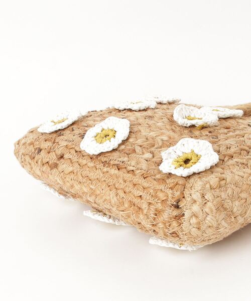 「flower」 かごバッグ FREE アイボリー レディース_画像3