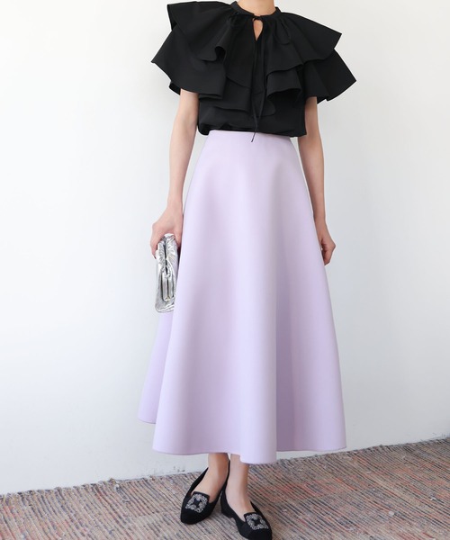 「ELFRANK」 ノースリーブブラウス FREE オフホワイト レディース_画像3