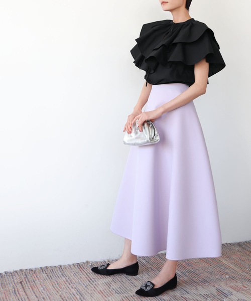 「ELFRANK」 ノースリーブブラウス FREE オフホワイト レディース_画像4