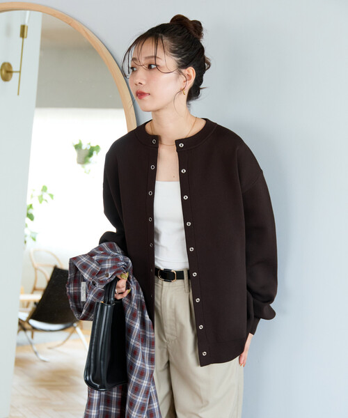 FREAK'S STORE（フリークスストア） カーディガン 限定展開 スナップ