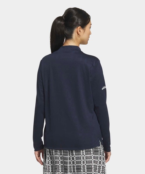 アディダス　黒　レディースMサイズ　長袖ポロシャツ　ストレッチ　新品　ゴルフ adidas（アディダス） メンズ ポロシャツ 長袖 ゴルフウェア adidas