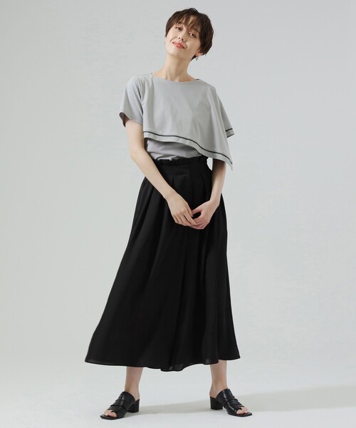 「CAST:」 半袖カットソー M グリーン系その他3 レディース_画像3