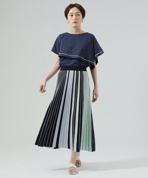 「CAST:」 半袖カットソー M グリーン系その他3 レディース_画像4