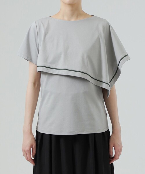 「CAST:」 半袖カットソー M グリーン系その他3 レディース_画像6