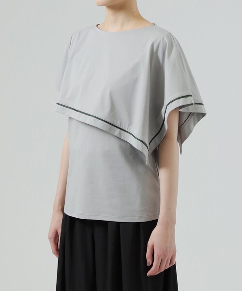 「CAST:」 半袖カットソー M グリーン系その他3 レディース_画像7