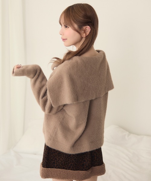 TITTY＆CO.（ティティーアンドコー） カーディガン セーラーカラー