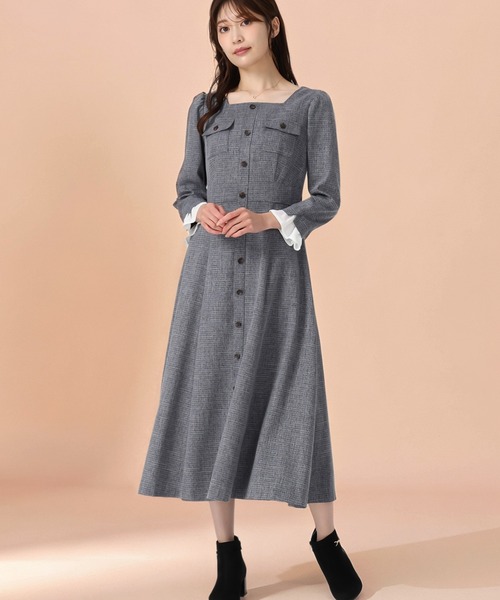 MISCH MASCH（ミッシュマッシュ） ワンピース 2025秋冬新作 フロント釦