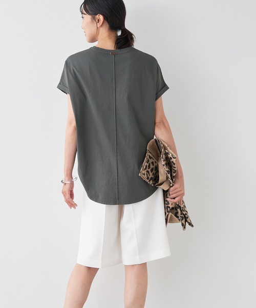 「MICA&DEAL」 半袖Tシャツ 36 ホワイト レディース_画像5