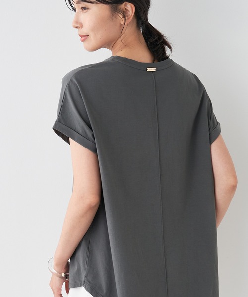 「MICA&DEAL」 半袖Tシャツ 36 ホワイト レディース_画像9