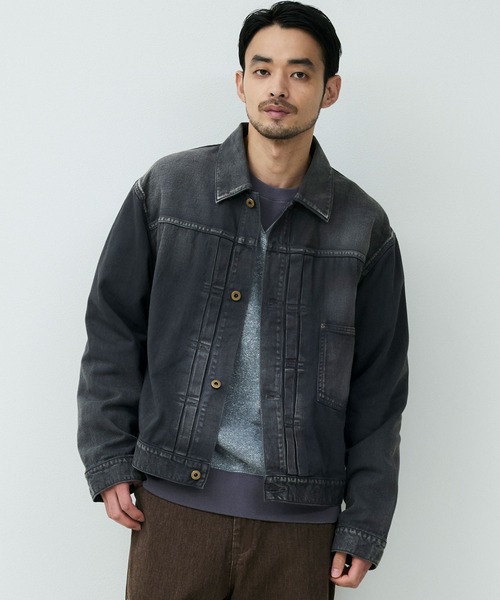 JOHNBULL デニムジャケット M632.07 L Johnbull（ジョンブル） デニムジャケット gジャン ガーメントダイ1st