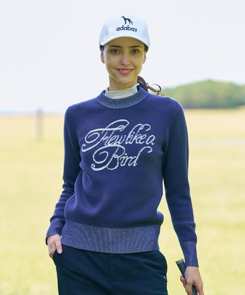 adabat（アダバット） ニット セーター 「新レーベル ADABAT NAVY