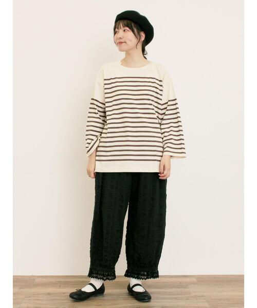 Samansa Mos2（サマンサモスモス） パンツ 「M/Lサイズ」裾スカラップ