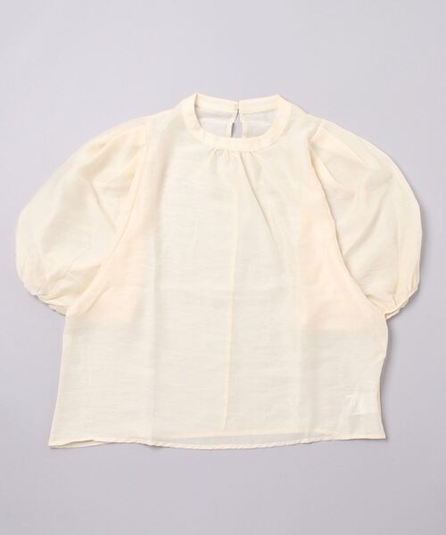 「VANNIE U」 7分袖ブラウス FREE アイボリー レディース_画像2