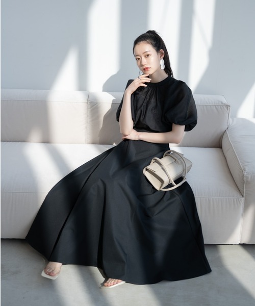 「VANNIE U」 7分袖ブラウス FREE アイボリー レディース_画像3