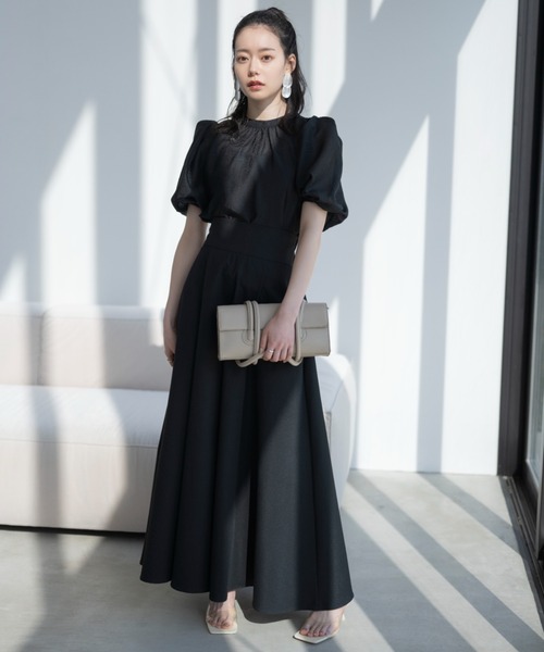 「VANNIE U」 7分袖ブラウス FREE アイボリー レディース_画像5