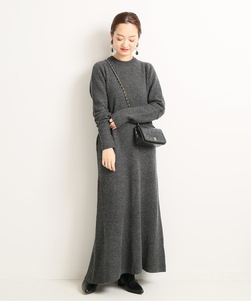 VERMEIL par iena（ヴェルメイユパーイエナ） ニットワンピース FREE