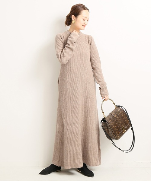 VERMEIL par iena（ヴェルメイユパーイエナ） ニットワンピース FREE