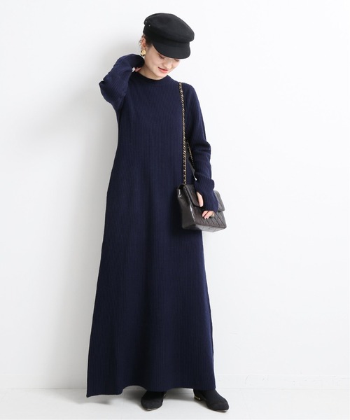 VERMEIL par iena（ヴェルメイユパーイエナ） ニットワンピース FREE