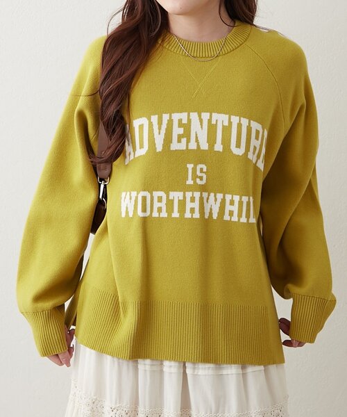 NAO（ナオ） ニット セーター 「NAO」アソート図案スエットライクプル