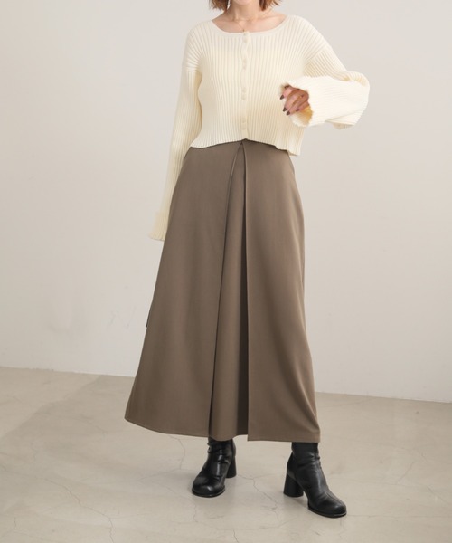 「RAY CASSIN」 フレアスカート FREE グレー レディース_画像4