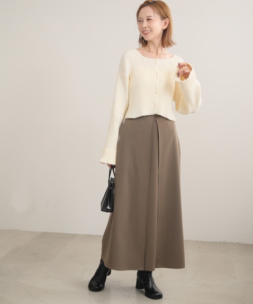 「RAY CASSIN」 フレアスカート FREE グレー レディース_画像5