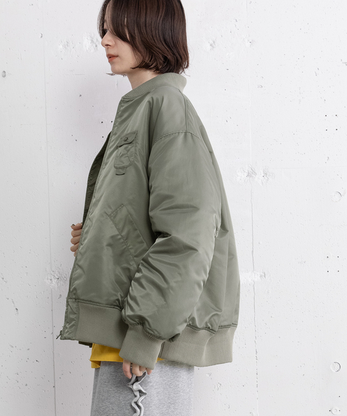 POU DOU DOU（プードゥドゥ） ma1 ma-1 MA-1ブルゾン レディース