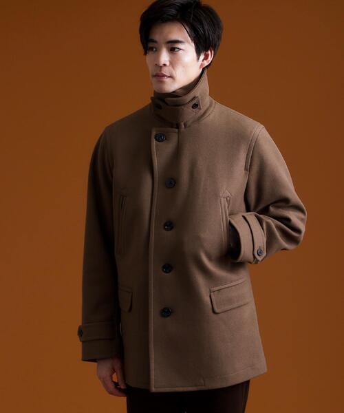 THE SHOP TK pコート ピーコート ウーリックシングルPジャケット