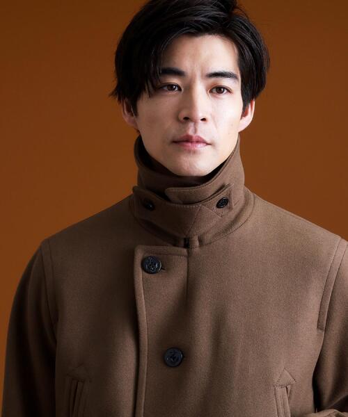 THE SHOP TK pコート ピーコート ウーリックシングルPジャケット